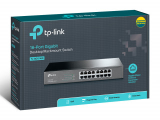 TP-Link TL-SG1016D 16-Port Gigabit Switch PC