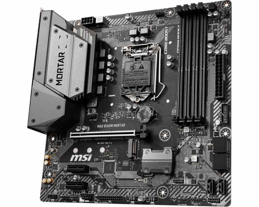 MSI MAG B365M Mortar LGA 1151 (H4 aljzat) Micro ATX Intel B365 PC