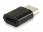 Equip Átalakító - 133472 (USB Type-C -> MicroUSB átalakító, apa/anya, fekete) thumbnail