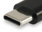 Equip Átalakító - 133472 (USB Type-C -> MicroUSB átalakító, apa/anya, fekete) thumbnail