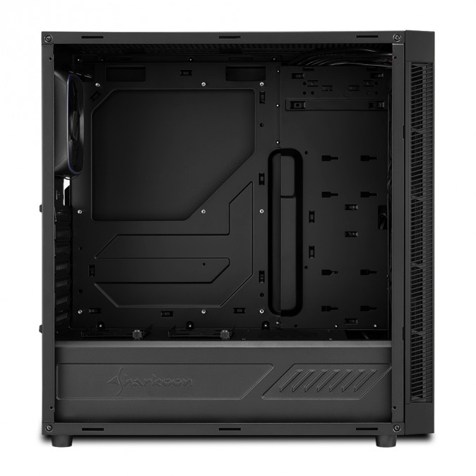 Sharkoon TG6 RGB Tempered Glass Black PC
