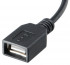 Akasa microUSB - USB Type-A OTG kábel 15cm Black thumbnail