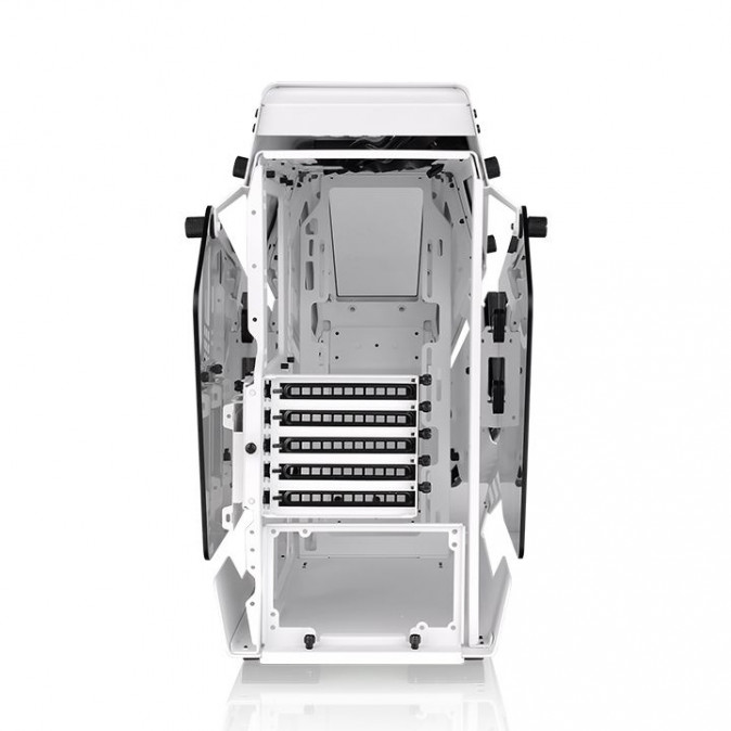 Thermaltake AH T200 Snow Micro Tower Fehér PC