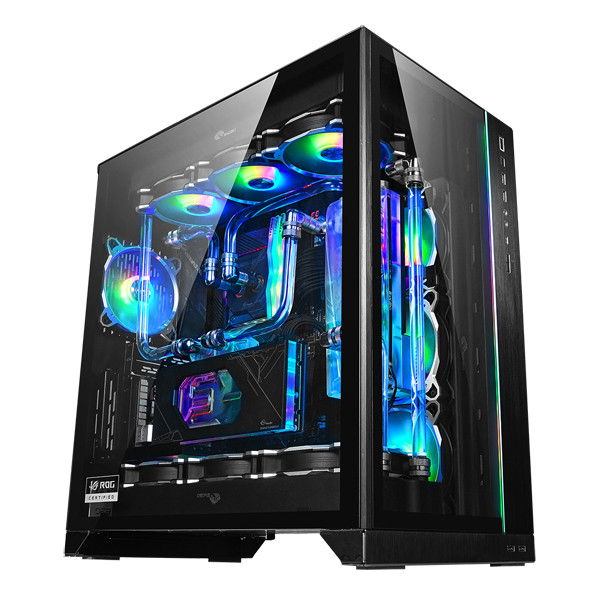 Lian Li Dynamic X Midi Tower Fekete PC