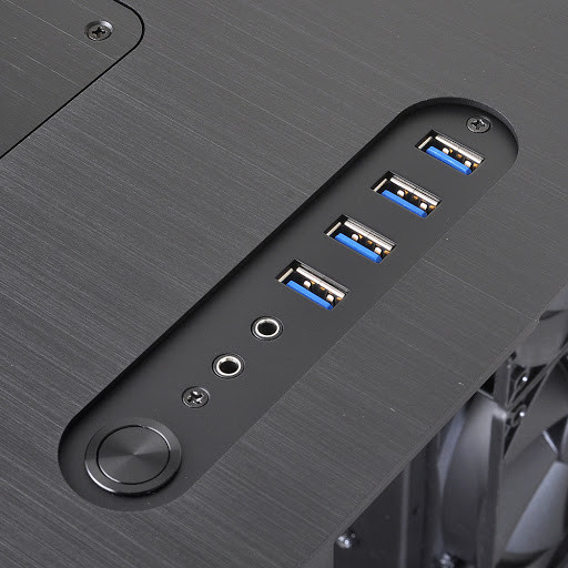 Lian Li PC-O8 WX Midi Tower Fekete PC
