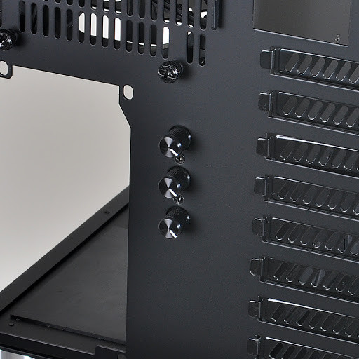 Lian Li PC-O8 WX Midi Tower Fekete PC