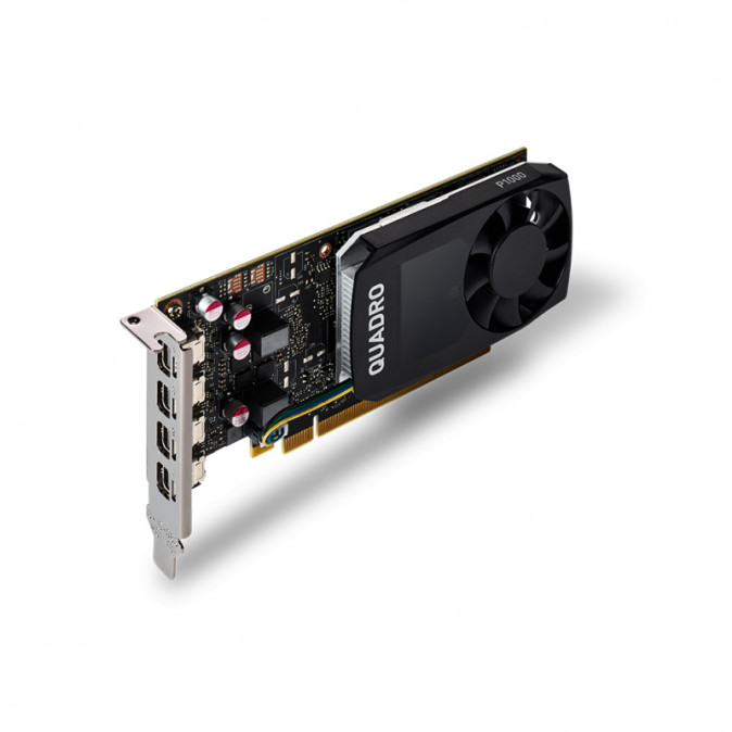 PNY VCQP1000V2-PB videókártya NVIDIA Quadro P1000 V2 4 GB GDDR5 PC