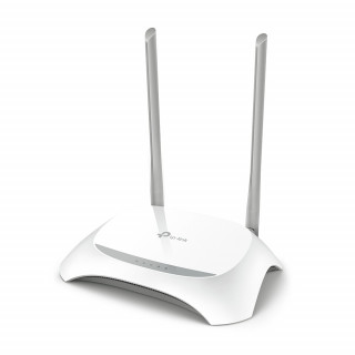 TP-LINK TL-WR850N vezetéknélküli router Egysávos (2,4 GHz) Fast Ethernet Szürke, Fehér PC