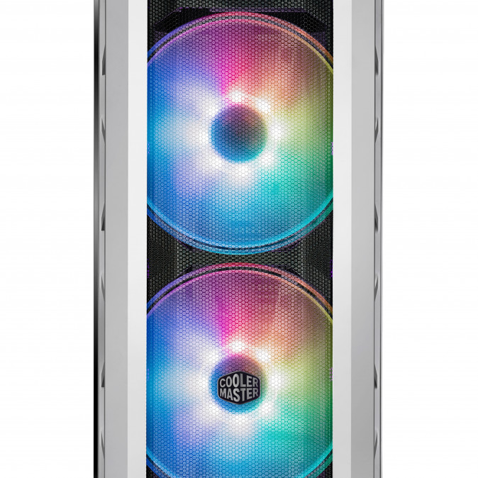 Cooler Master MasterCase H500P Mesh ARGB Midi Tower Fehér PC