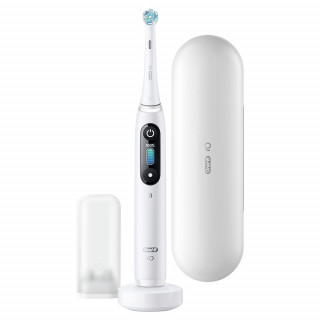 Oral-B iO8 elektromos fogkefe White Alabaster Otthon