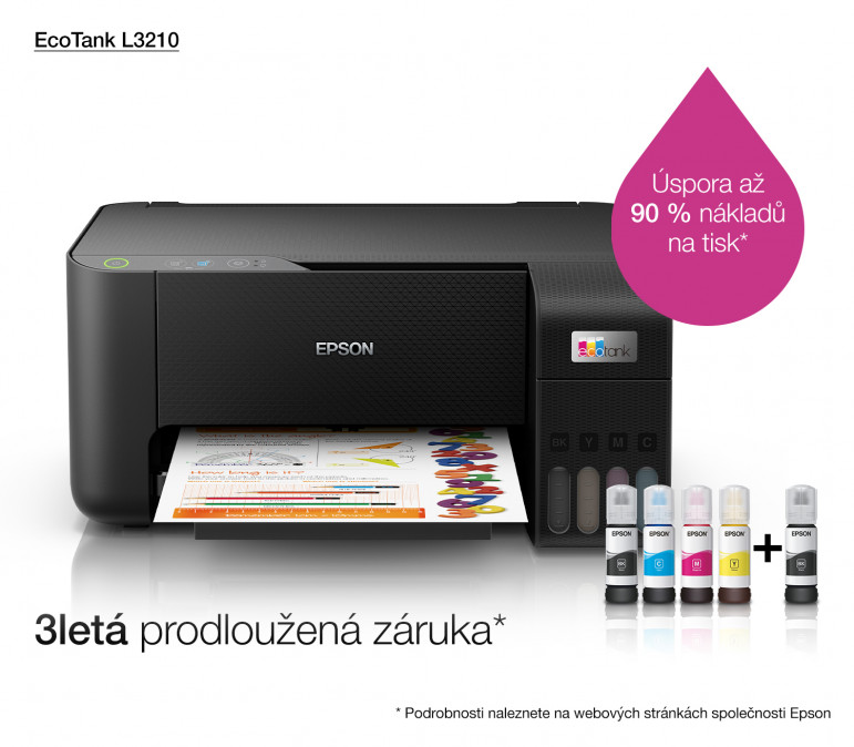PRNT Epson L3210 Tintasugaras A4 5760 x 1440 DPI PC