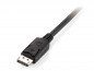 Equip Kábel - 119332 (DisplayPort1.2 kábel, 4K/30Hz, apa/apa, 2m) thumbnail