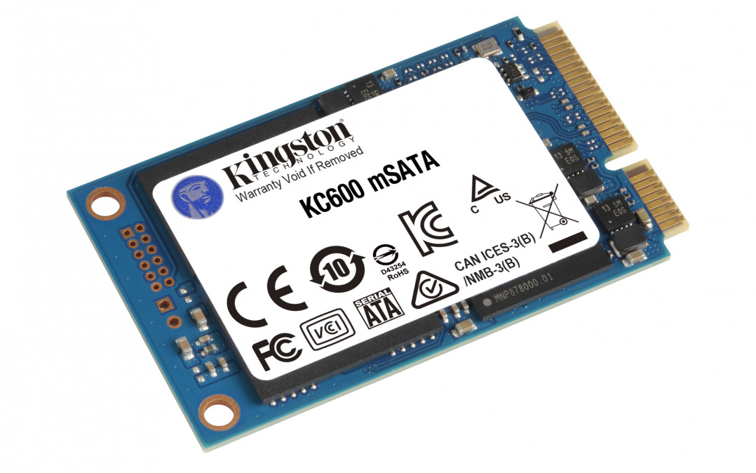 Kingston Technology KC600 mSATA 512 GB Serial ATA III 3D TLC PC