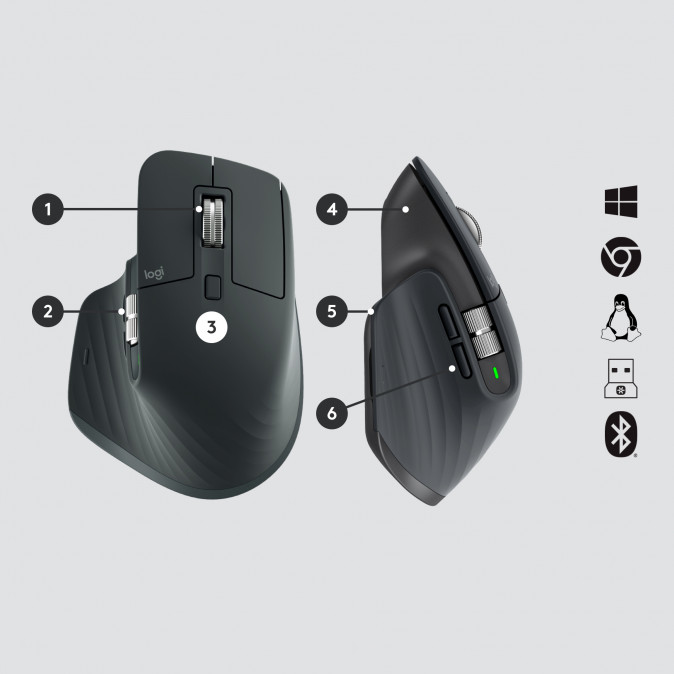 Logitech MX Master 3 for Business (910-006199) PC
