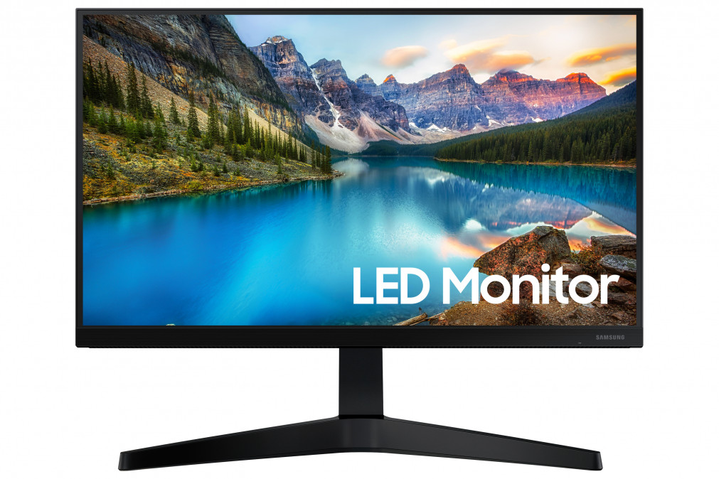 Samsung LF24T370FWR 61 cm (24") 1920 x 1080 pixelek Full HD LCD Fekete PC