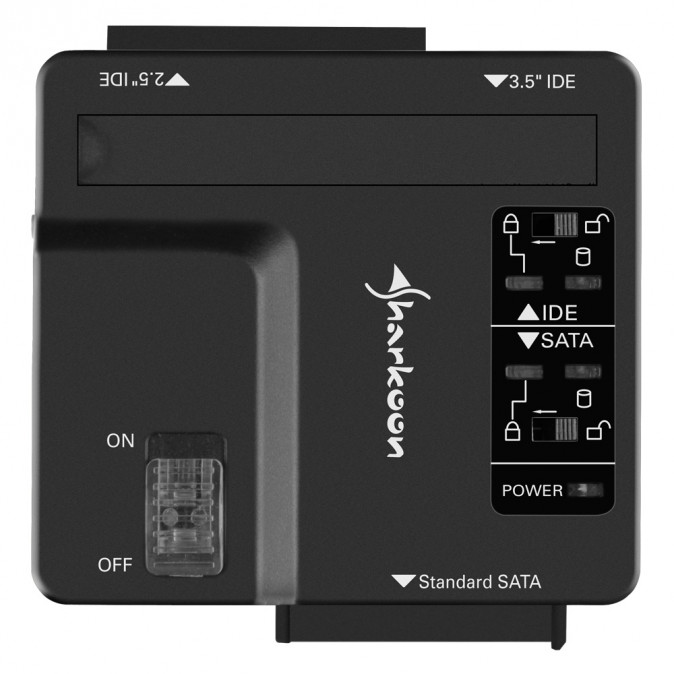 HDD-DOCK Sharkoon DriveLink Adapter Combo SATA-IDE (USB3.0) PC