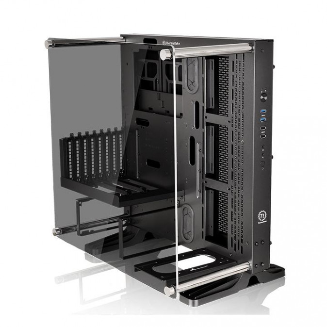 Thermaltake Core P3 (Edzett üveg) - Fekete PC