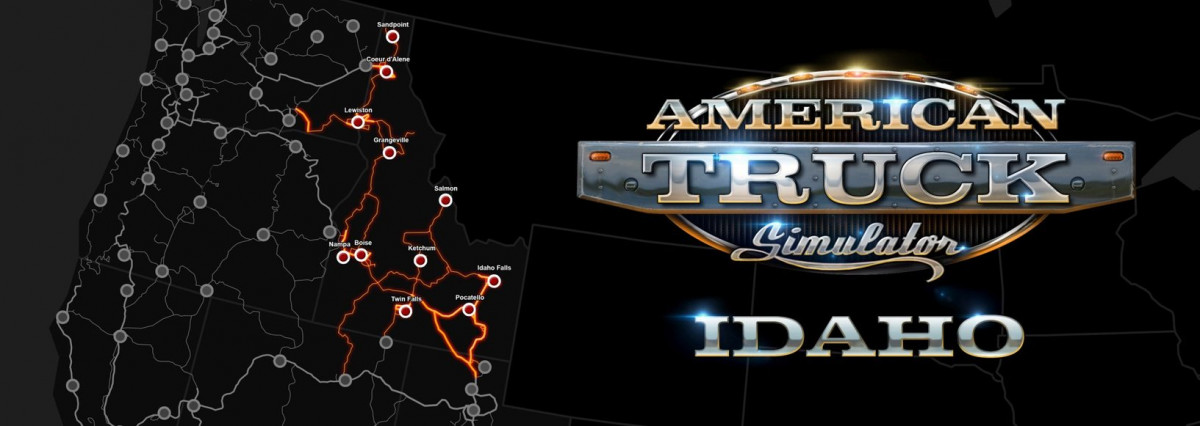 American Truck Simulator Idaho Steam (Letölthető) PC