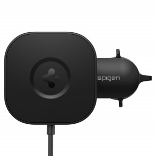 Spigen OneTap Pro ITS12W mágneses Magsafe autós tartó vezeték nélküli gyorstöltővel, szellőzőrácshoz Mobil
