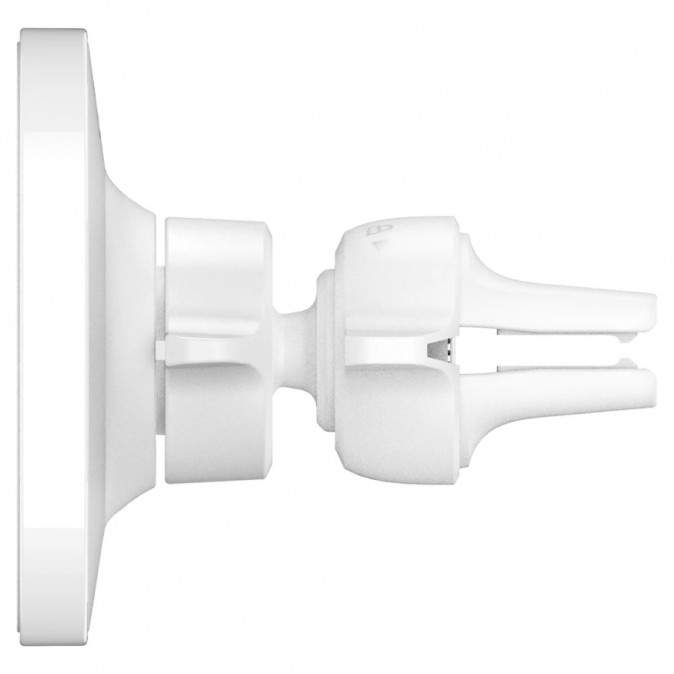 Spigen MagFit mágneses autós tartó MagSafe töltő kompatibilis, szellőzőrácsba, fehér Mobil