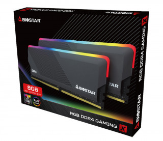 Biostar 8GB DDR4 RAM 3200MHz Gaming X RGB - Fekete PC