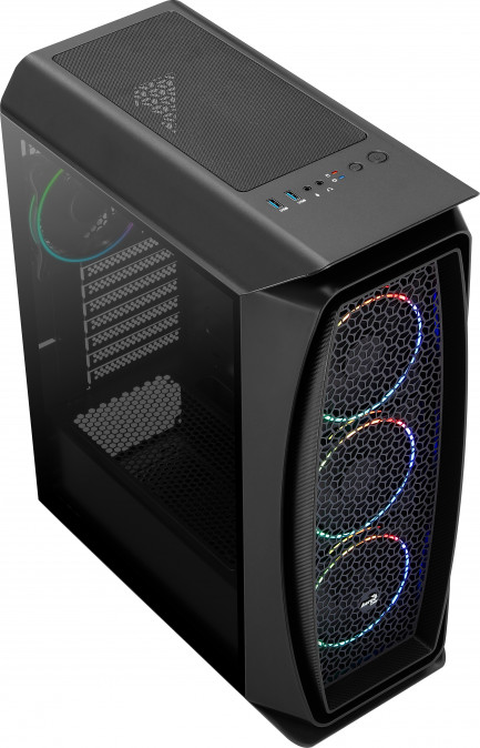 AeroCool Aero One Eclipse (Ablakos) - Fekete PC