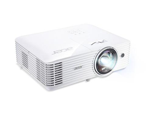ACER DLP 3D Projektor S1286H, XGA, 3500lm, 20000/1, HDMI, short throw, fehér PC