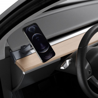 Spigen OneTap autós tartó műszerfalra, Tesla Model 3/Y/X (2021)/S (2021), Ford Mustang Mach E Mobil