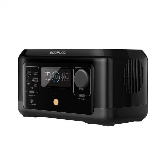 ECOFLOW RIVER Mini Wireless hordozható elektromos generátor Mobil