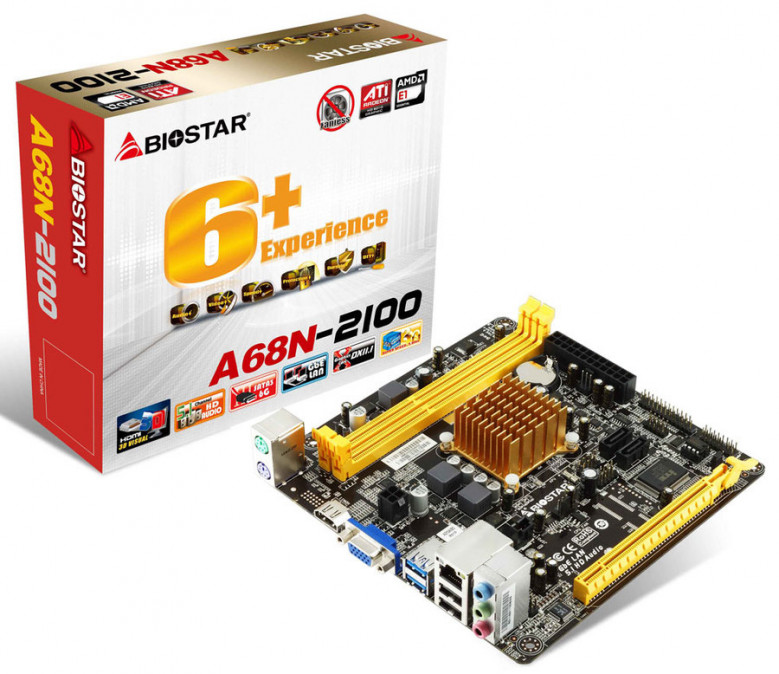 BIOSTAR A68N-2100 (INTCPU) PC