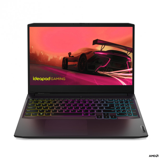 Lenovo Ideapad Gaming 3 15ACH6 - Fekete (82K2007XHV) PC