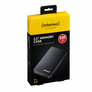 Intenso Memory Case 500GB Fekete [2.5"/USB3.0] PC