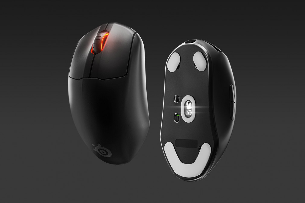 Steelseries Prime optikai vezeték nélküli gaming egér fekete (62593) PC