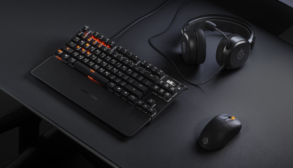 Steelseries Prime optikai vezeték nélküli gaming egér fekete (62593) PC