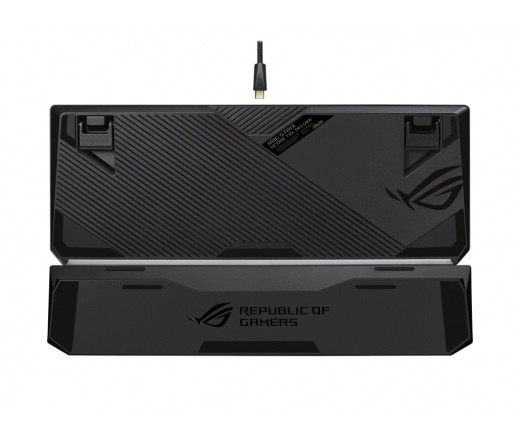 ASUS ROG Strix Scope NX TKL Deluxe X801 billentyűzet - HU /piros/ PC