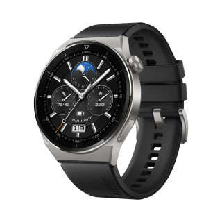 HUAWEI WATCH GT 3 Pro 46mm Fekete fluoroelasztomer (Compker Használt) Mobil