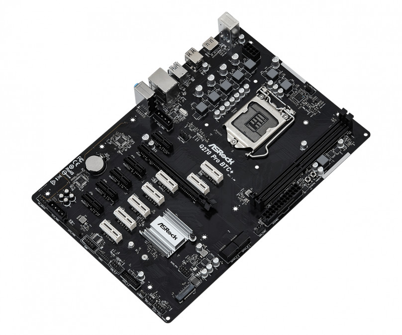 Asrock Q270 Pro BTC+ alaplap (1151) PC