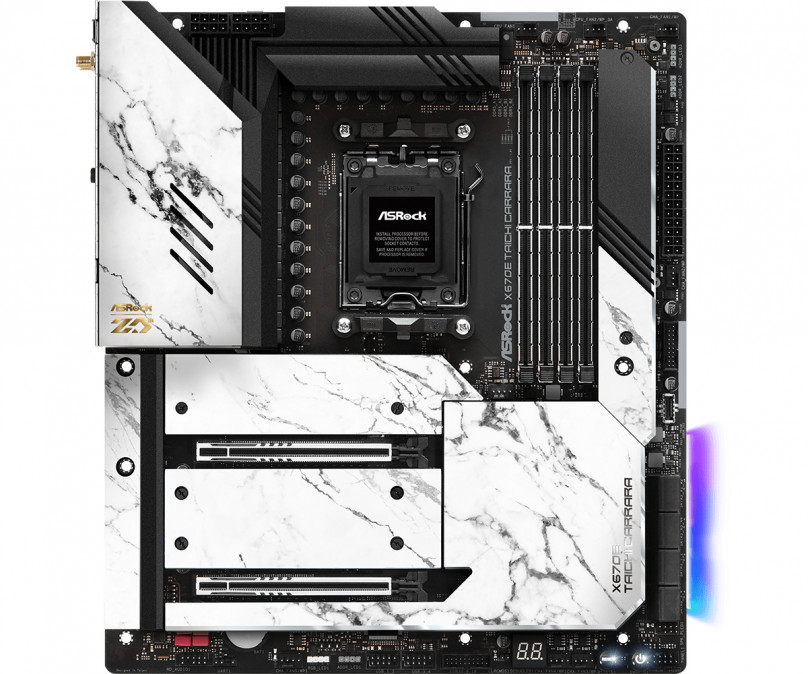 ASRock sAM5 X670E TAICHI CARRARA alaplap PC