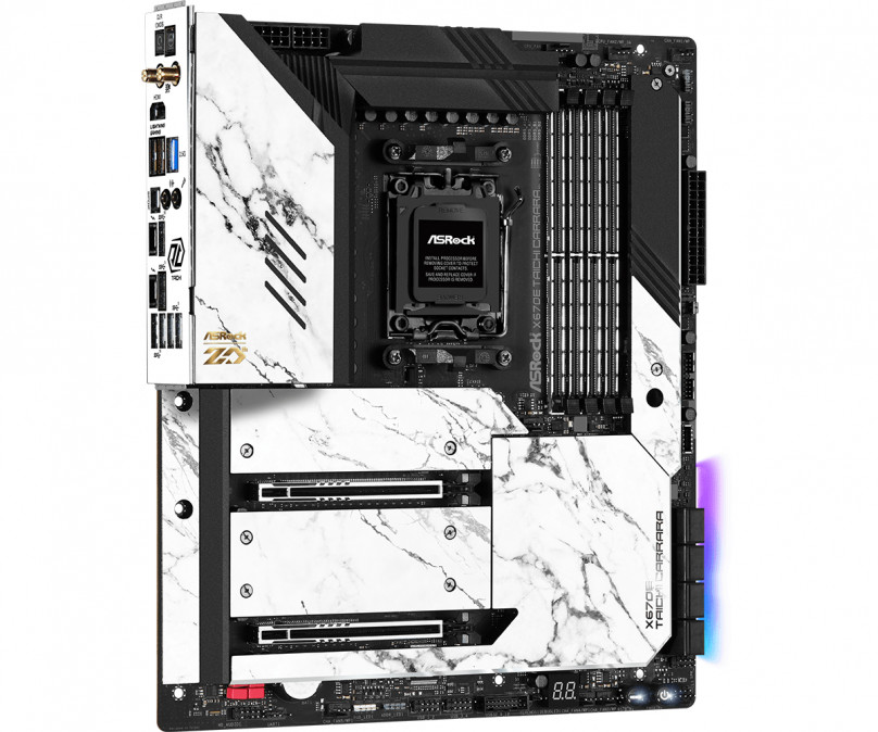 ASRock sAM5 X670E TAICHI CARRARA alaplap PC