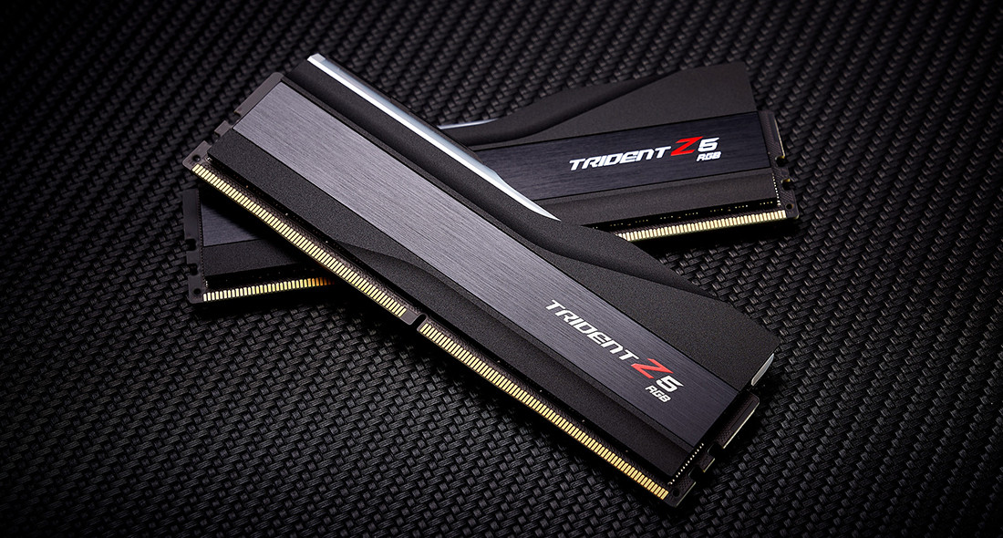 G.SKILL 32GB DDR5 6400MHz Kit(2x16GB) Trident Z5 RGB Black PC