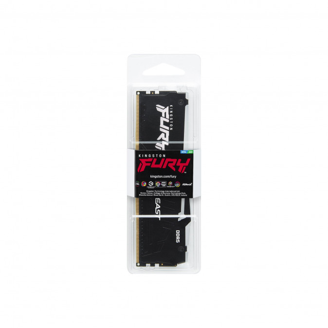 Kingston 16GB DDR5 5200MHz Fury Beast RGB Black PC