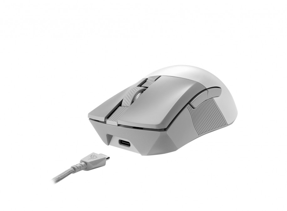 ASUS ROG Gladius III Vezeték nélküli Aimpoint Egér - Fehér PC