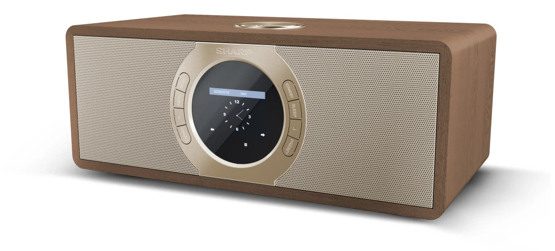 Sharp DR-I470 BR Pro Internet/DAB+ Radio (Barna) Audio