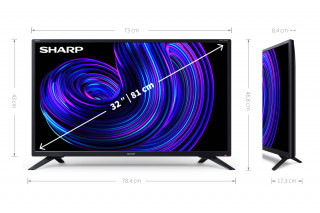 Sharp 32EE2E HD Smart LED TV TV