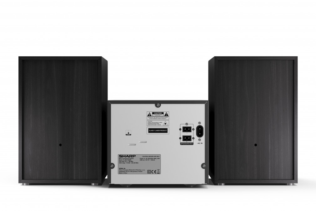 Sharp XL-B517D(BK) Mini Hifi - Fekete PC