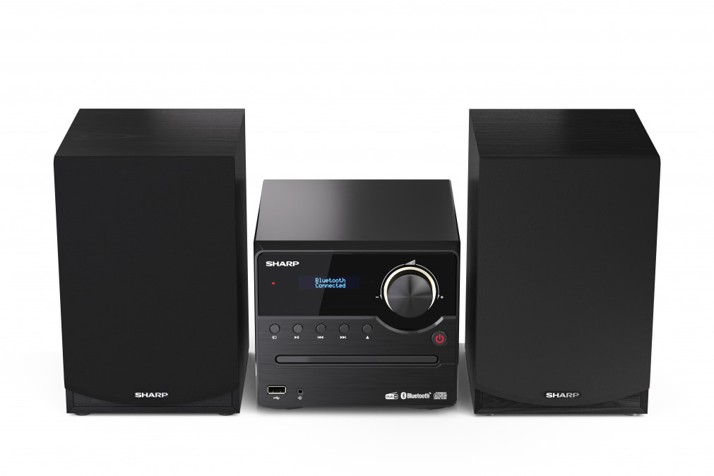Sharp XL-B517D(BK) Mini Hifi - Fekete PC