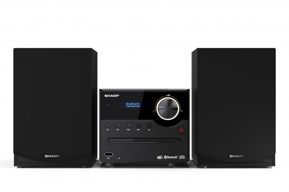 Sharp XL-B517D(BK) Mini Hifi - Fekete PC