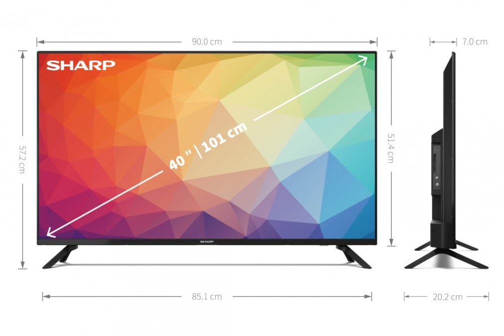 Sharp 40FG2EA Full HD Android LED TV TV