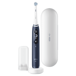 Oral-B iO7 elektromos fogkefe Zafírkék Otthon