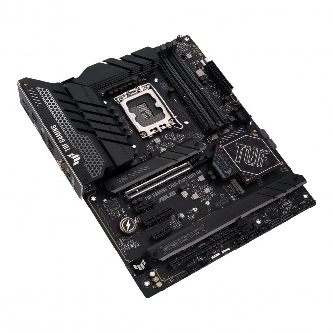 Asus Alaplap - Intel TUF GAMING Z790-PLUS WIFI D4 LGA1700 (Z790, ATX, 4xDDR4 5333+MHz, 4xSATA3, 4xM.2, HDMI+DP) PC